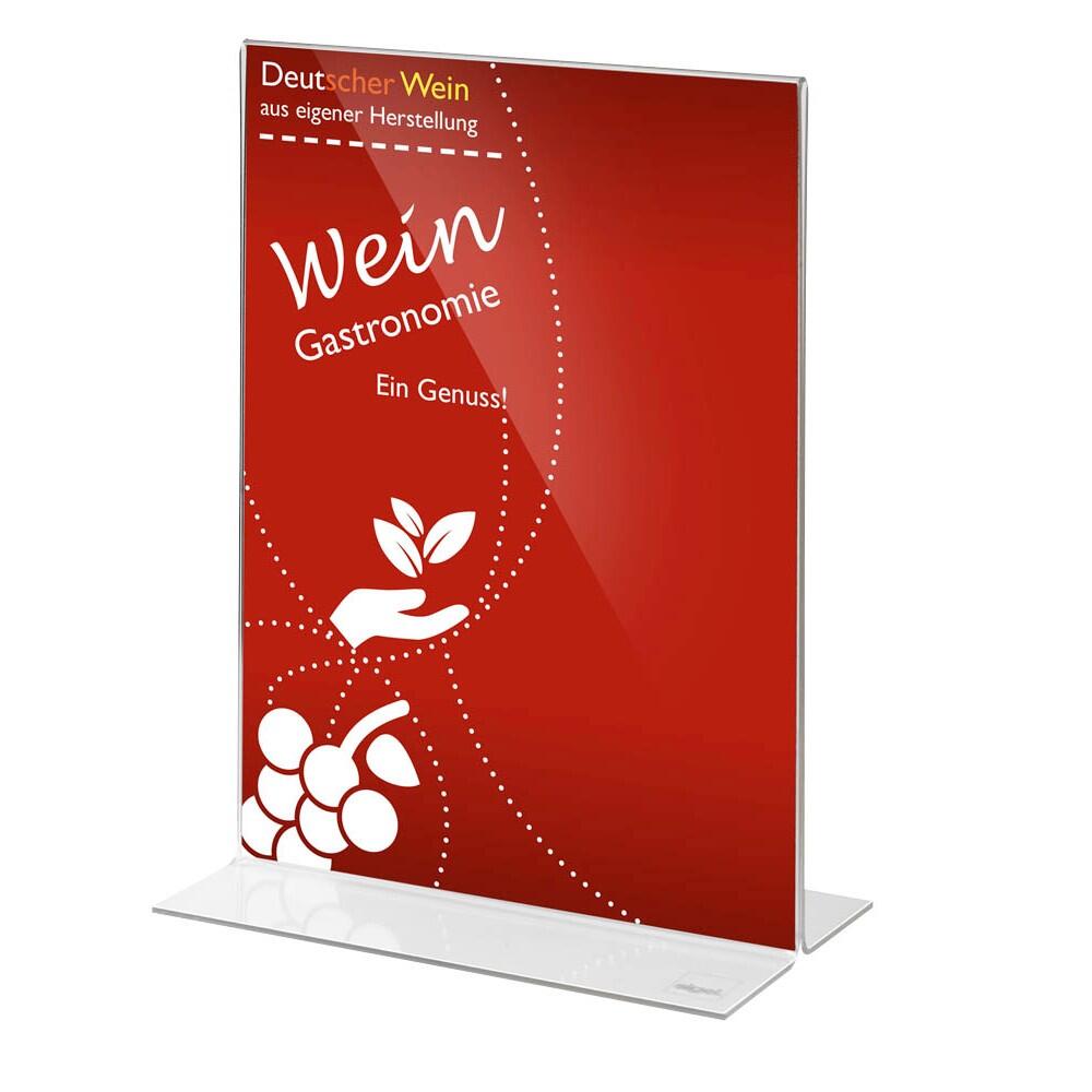 sigel gerade Tischaufsteller DIN A5