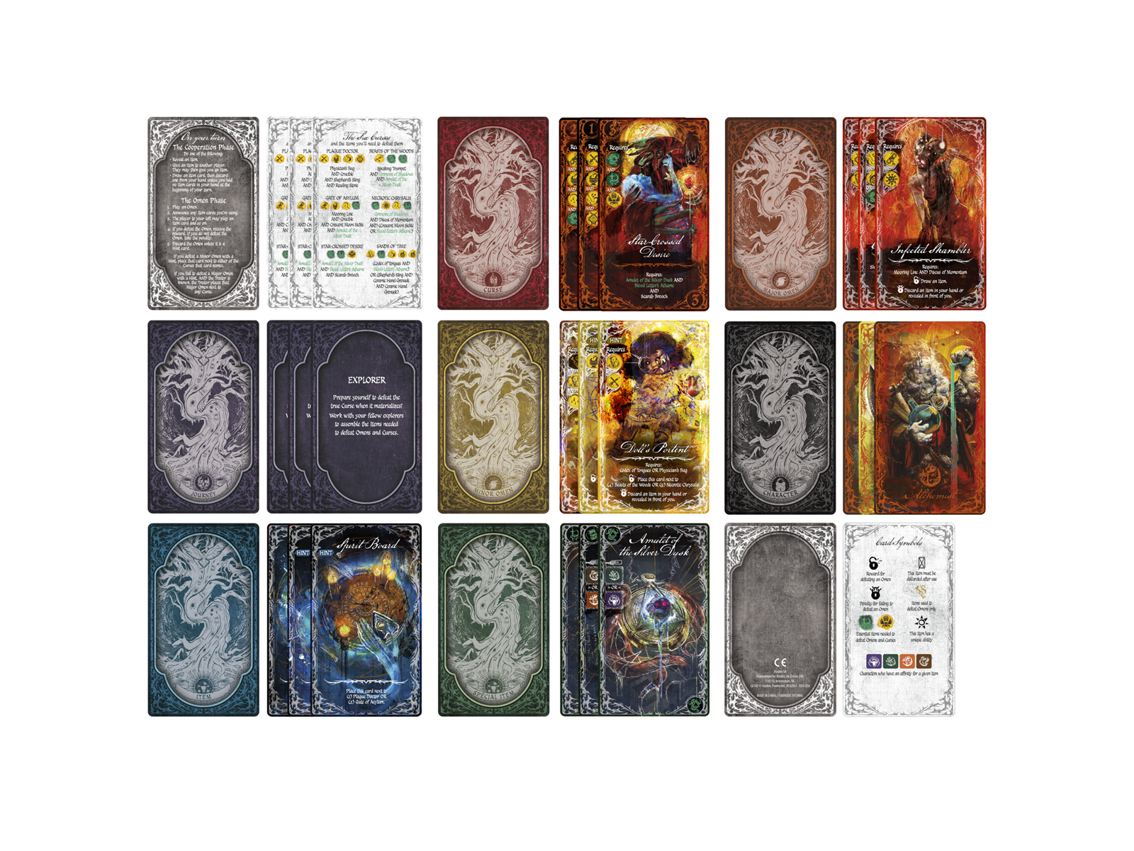 Avalon Hill Betrayal Deck of Lost Souls Card Game - Tarot-Inspired Secret Roles Game (English)