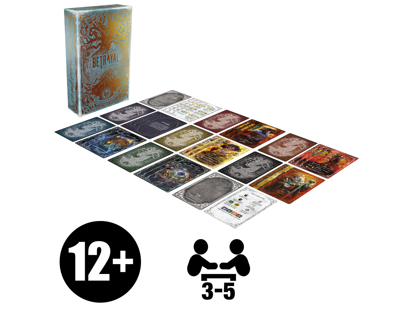 Avalon Hill Betrayal Deck of Lost Souls Card Game - Tarot-Inspired Secret Roles Game (English)