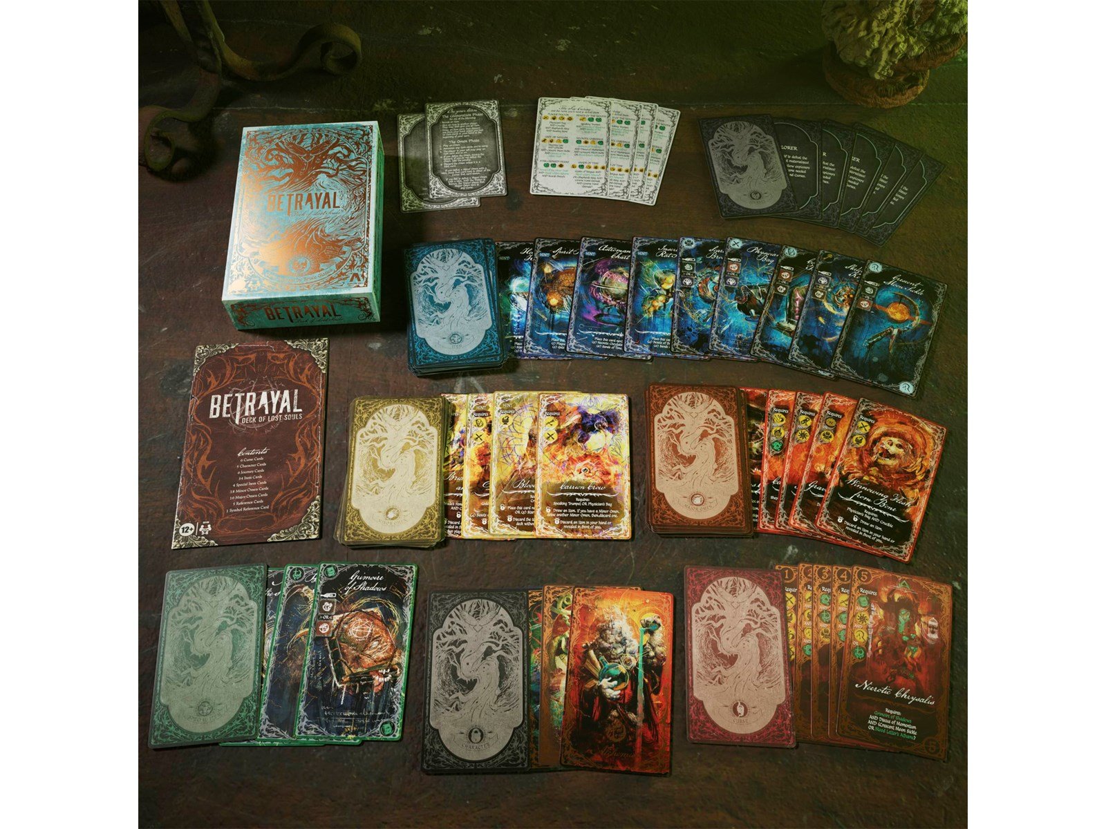 Avalon Hill Betrayal Deck of Lost Souls Card Game - Tarot-Inspired Secret Roles Game (English)