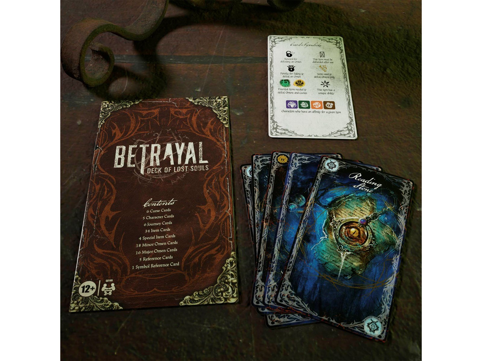 Avalon Hill Betrayal Deck of Lost Souls Card Game - Tarot-Inspired Secret Roles Game (English)