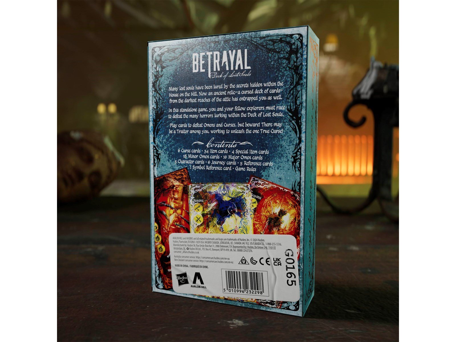 Avalon Hill Betrayal Deck of Lost Souls Card Game - Tarot-Inspired Secret Roles Game (English)
