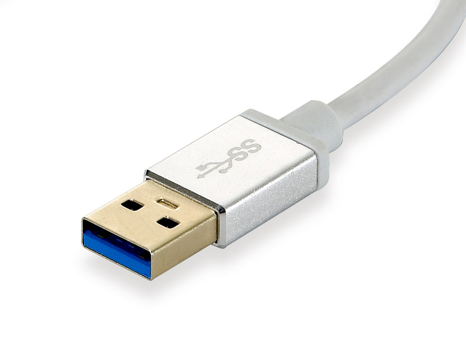 LevelOne Adapter USB3.0-> RJ45 10/100/1000,3xUSB3.0 0.15m si