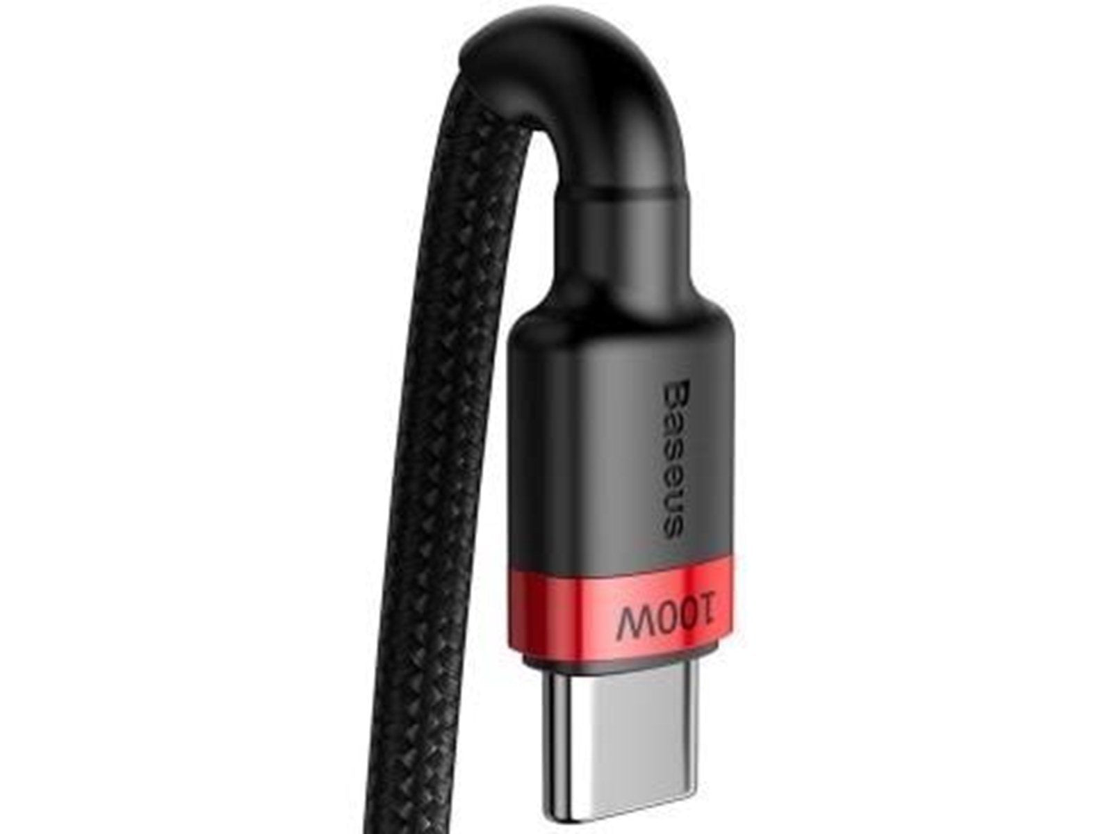Baseus USB-C - USB-C PD QC cable 100W 5A 480Mb/s 2m - black and red
