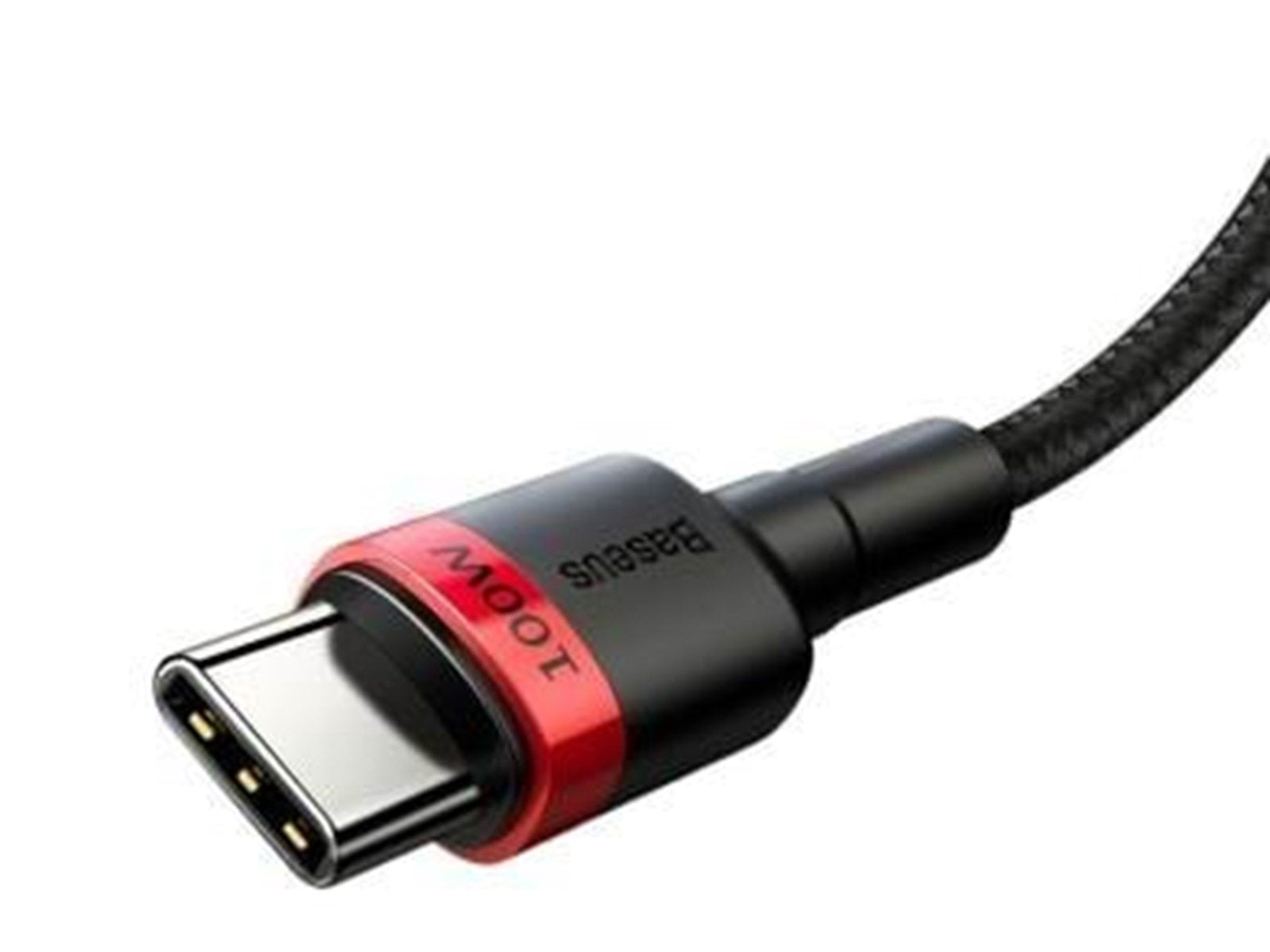 Baseus USB-C - USB-C PD QC cable 100W 5A 480Mb/s 2m - black and red