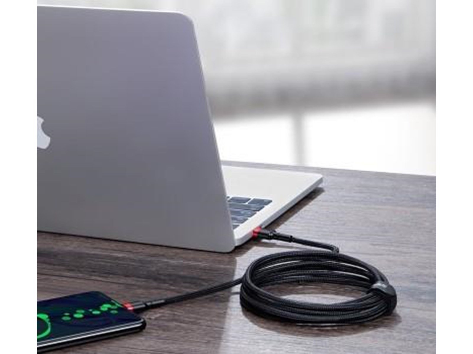 Baseus USB-C - USB-C PD QC cable 100W 5A 480Mb/s 2m - black and red