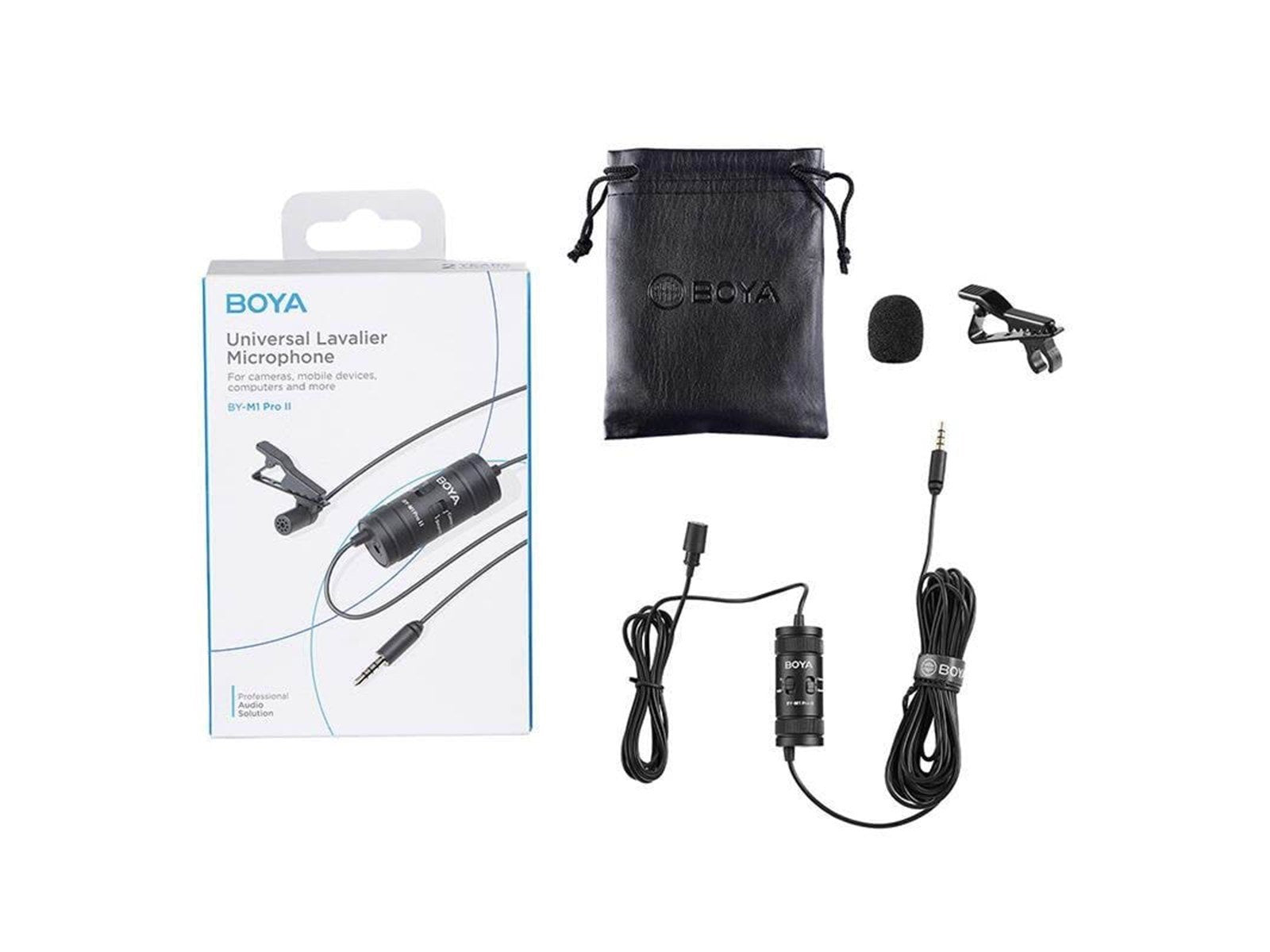 BOYA BY-M1 PRO II Lavalier tie microphone