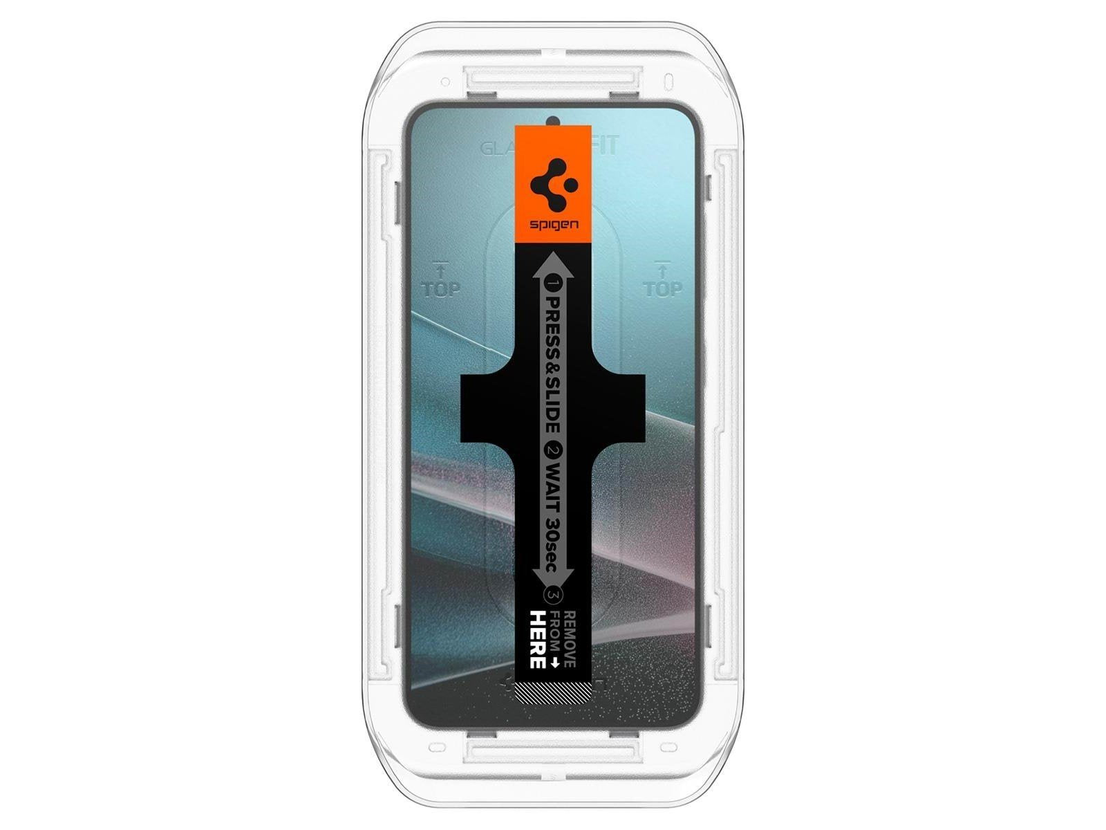 Spigen Glass tR EZ Fit HD (Privacy) 2 Pack - Samsung Galaxy S25/S24