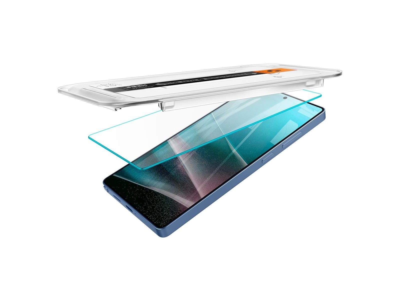 Spigen Glass tR EZ Fit HD 2 Pack - transparency - Samsung Galaxy S25 Ultra