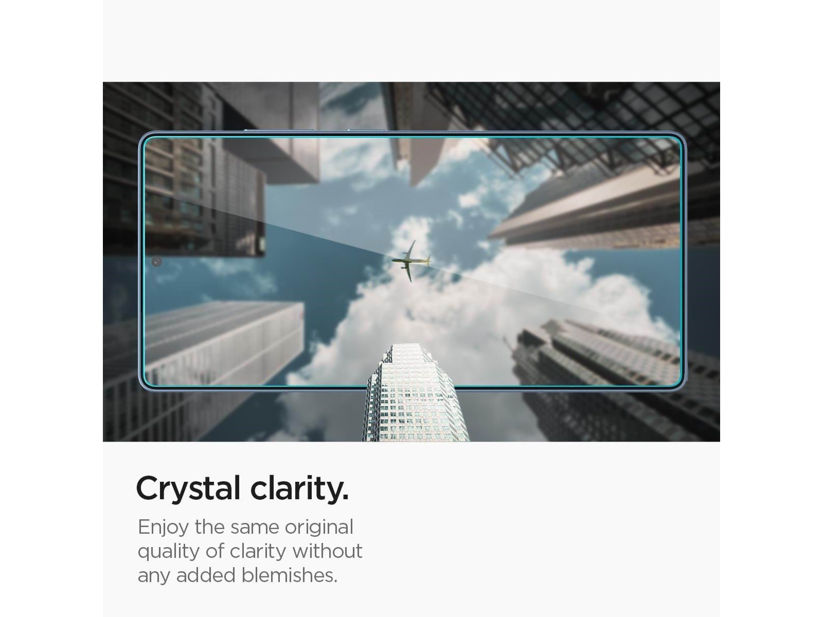 Spigen Glass tR EZ Fit HD 2 Pack - transparency - Samsung Galaxy S25 Ultra