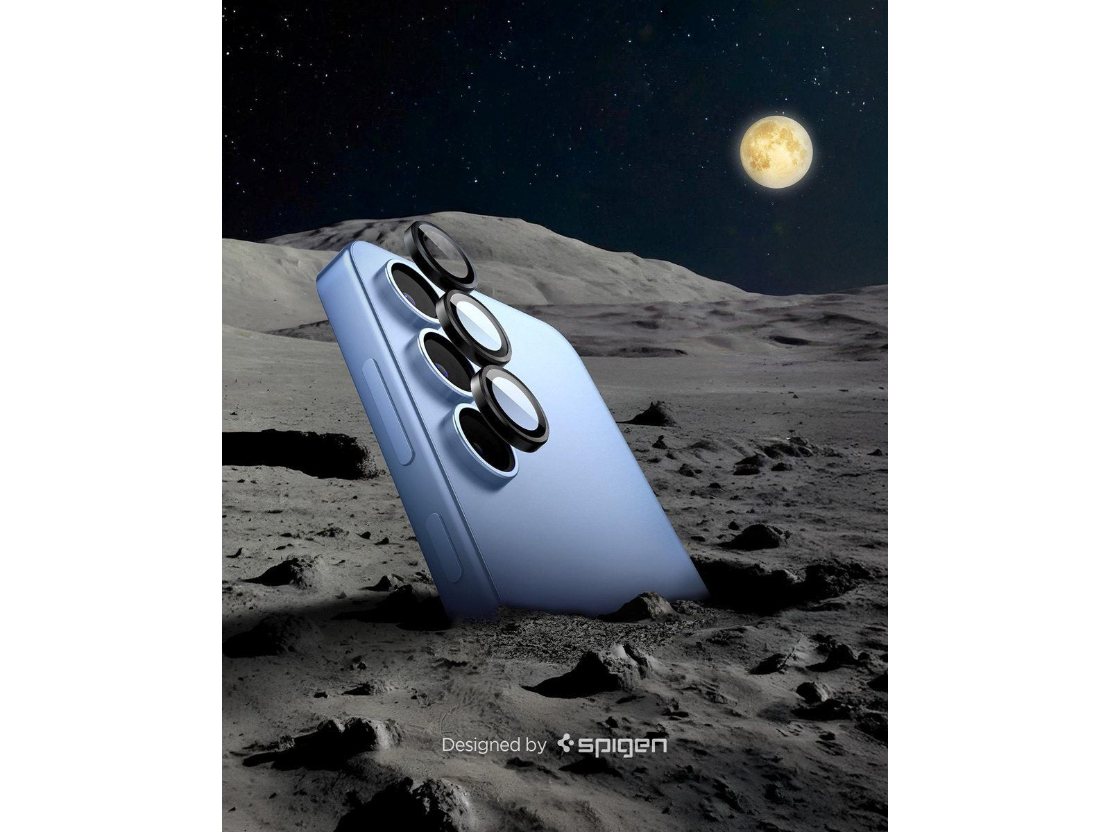 Spigen Glass tR EZ Fit Optik Pro HD 2 Pack - Black - Samsung Galaxy S25
