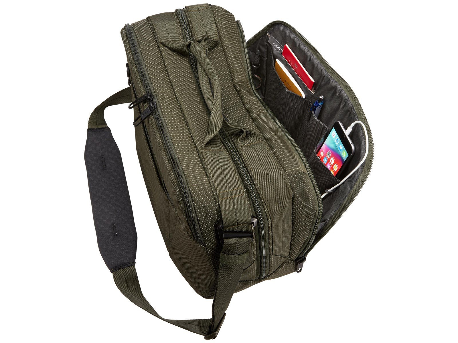 Thule Crossover 2 Boarding Bag 25L - Forest Night Green