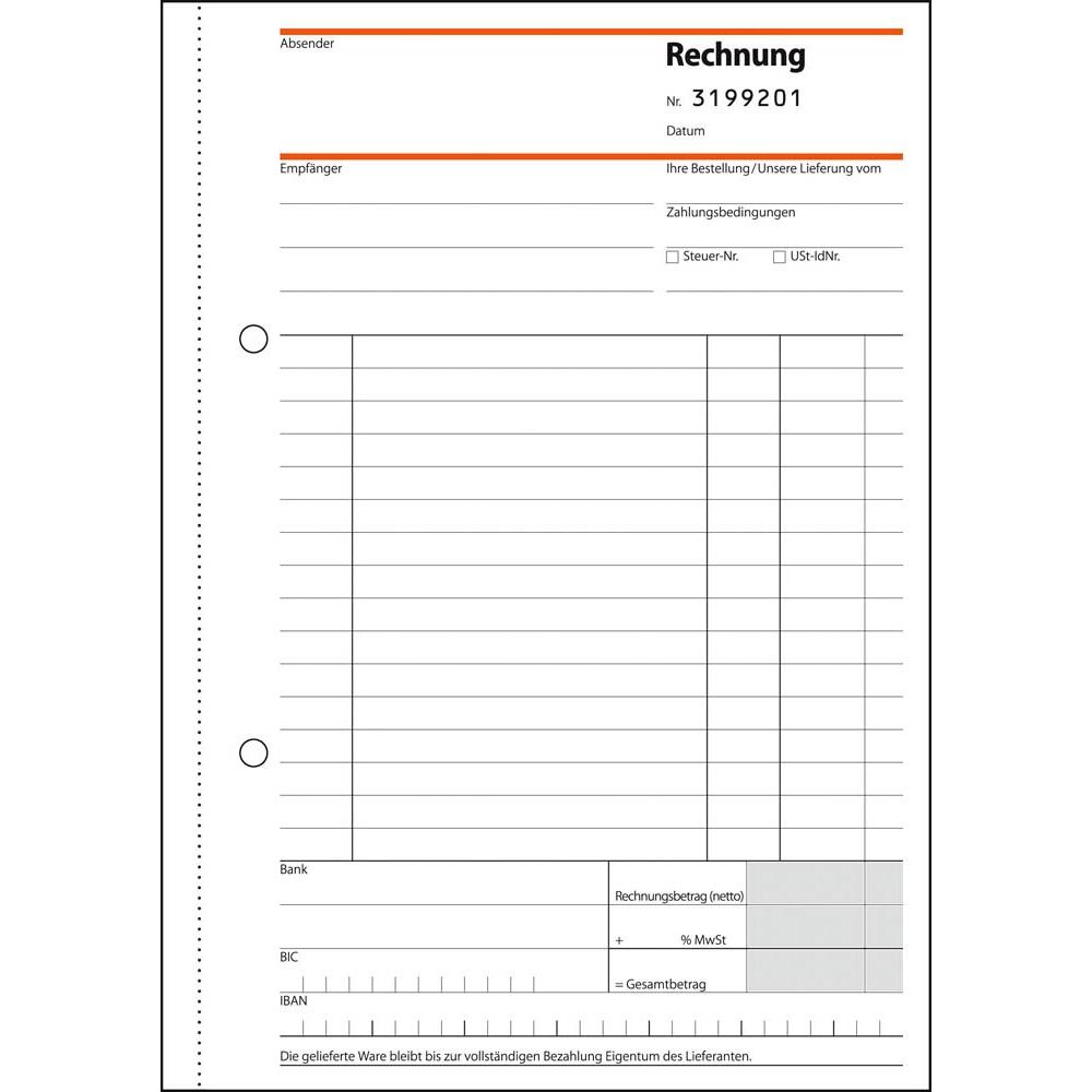 sigel Rechnung SD131 mit fortlaufenden Nummern
