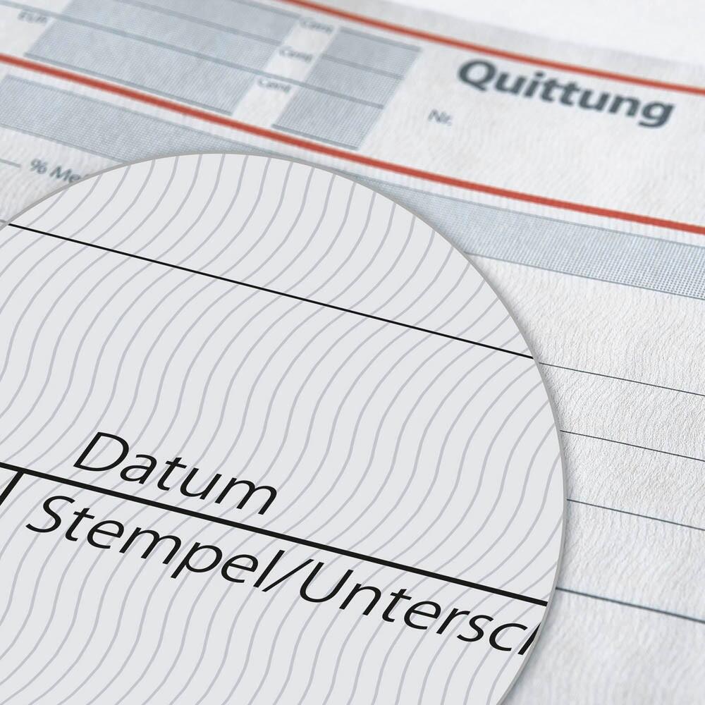 sigel Quittung, MwSt. separat ausgewiesen Formularbuch QU625