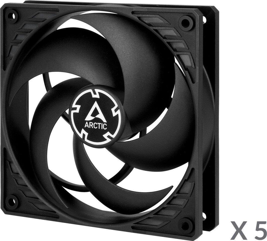 Arctic P12 Schwarz (5er-Pack) - 120 mm