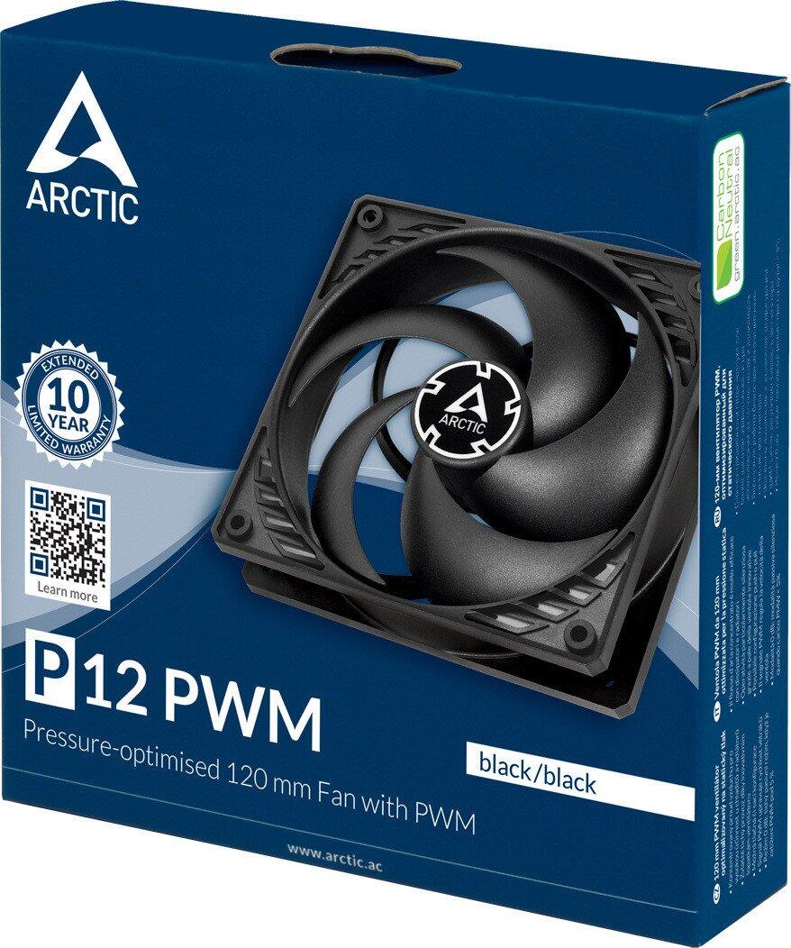 Arctic P12 PWM Schwarz - 120 mm