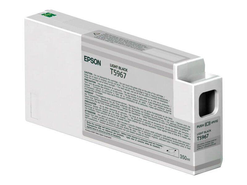 Epson Original UltraChrome HDR T5967 Druckerpatrone schwarz hell 350ml (C13T596700)