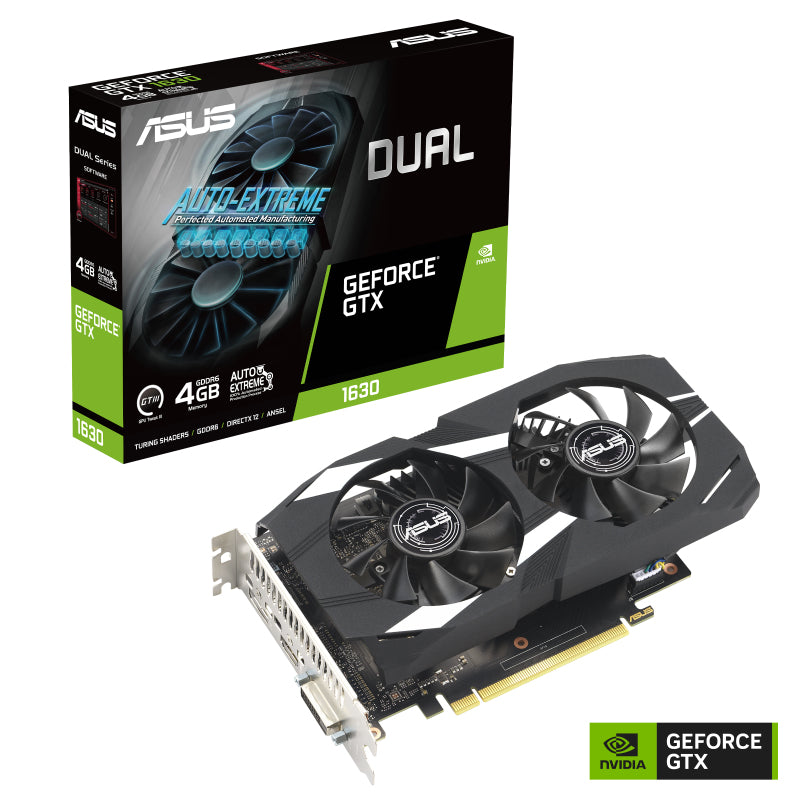 ASUS DUAL-GTX1630-4G 4GB GDDR6 HDMI DP