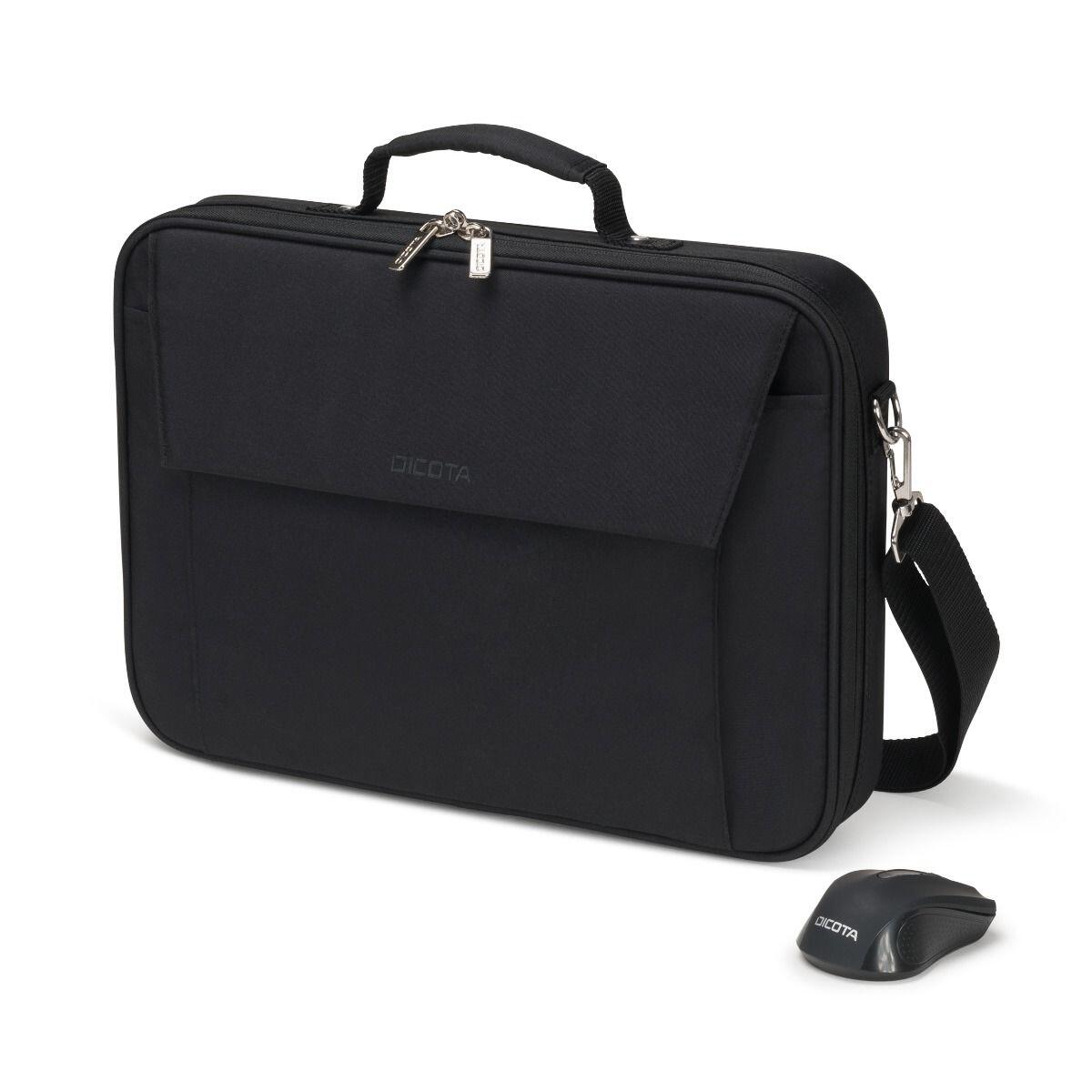 DICOTA Multi Kabellose Maus Kit 15,6' Notebook-Tasche (inkl. Funkmaus)