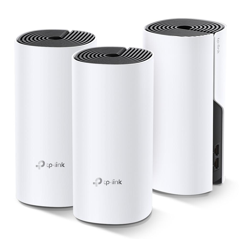 TP-Link DECO M4 WLAN Mesh System AC1200 Dual Band 1167 Mbit/s, 2x Gigabit-LAN (3er Pack)