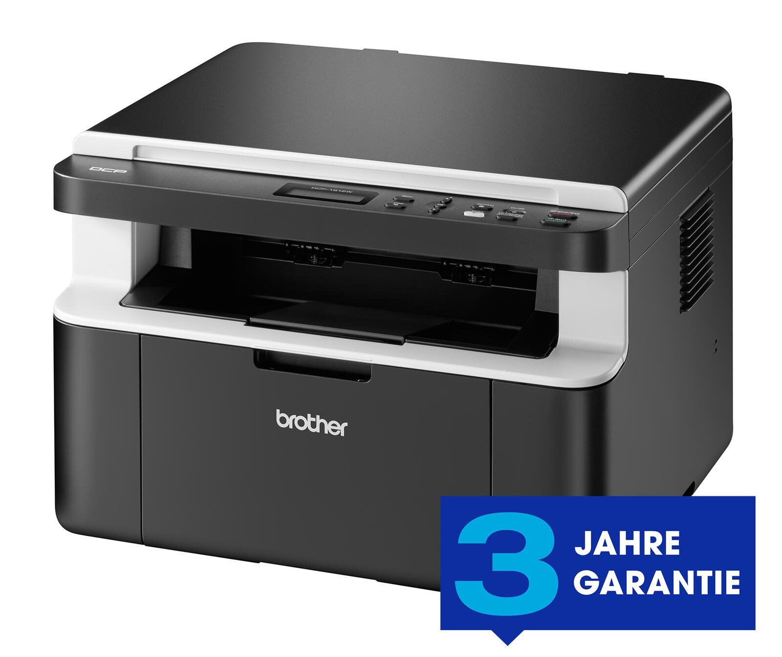 Brother DCP-1612WVB Laser-Multifunktionsgerät s/w inkl. 5 Toner