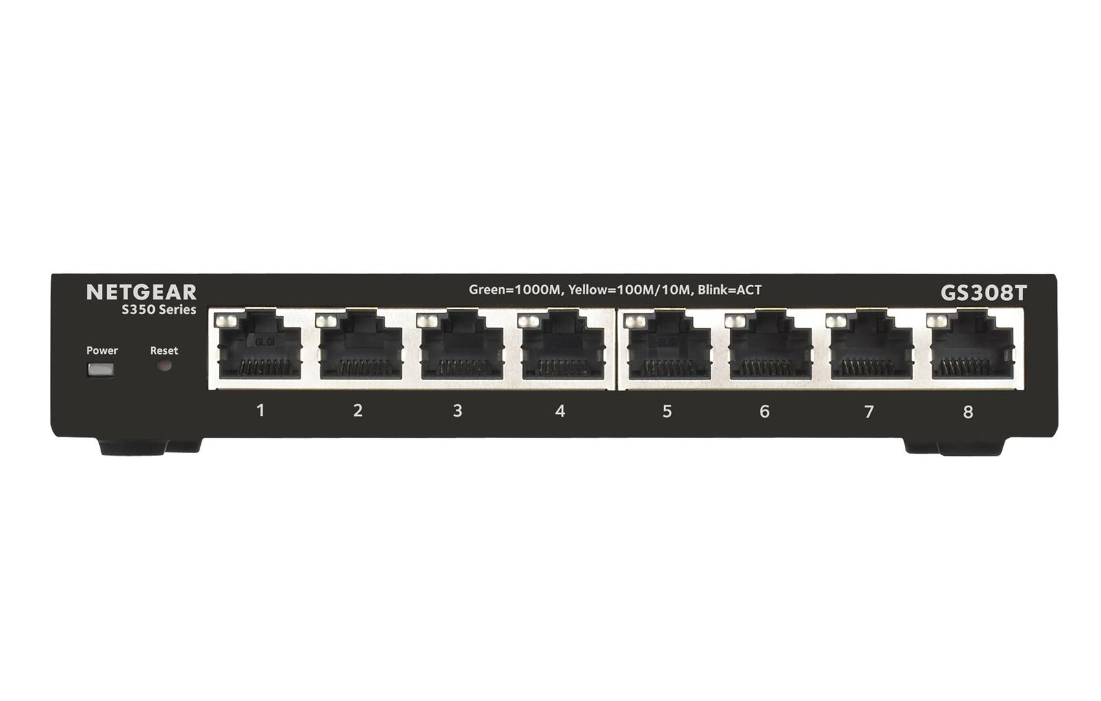 Netgear GS308T 8-Port Gigabit Ethernet Smart Managed Pro Switch