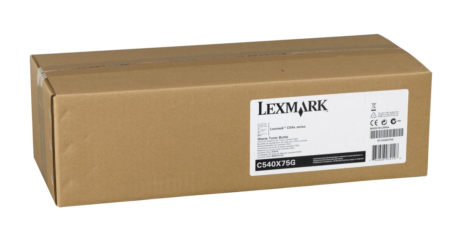 Lexmark Original Resttonerbehälter 18.000 Seiten (C540X75G) für CS310dn/n, C540n, CX410de/dte, X544dn/dtn/dw/n
