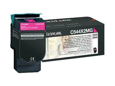 Lexmark Original Toner Standard Variante - C/X544 magenta 4.000 Seiten (C544X2MG)