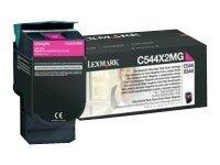 Lexmark Original Toner Standard Variante - C/X544 magenta 4.000 Seiten (C544X2MG)