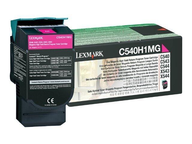 Lexmark Original Toner magenta 2.000 Seiten (C540H1MG) für C540n, C543dn, C544dn/dtn/dw/n, C546dtn, X543dn