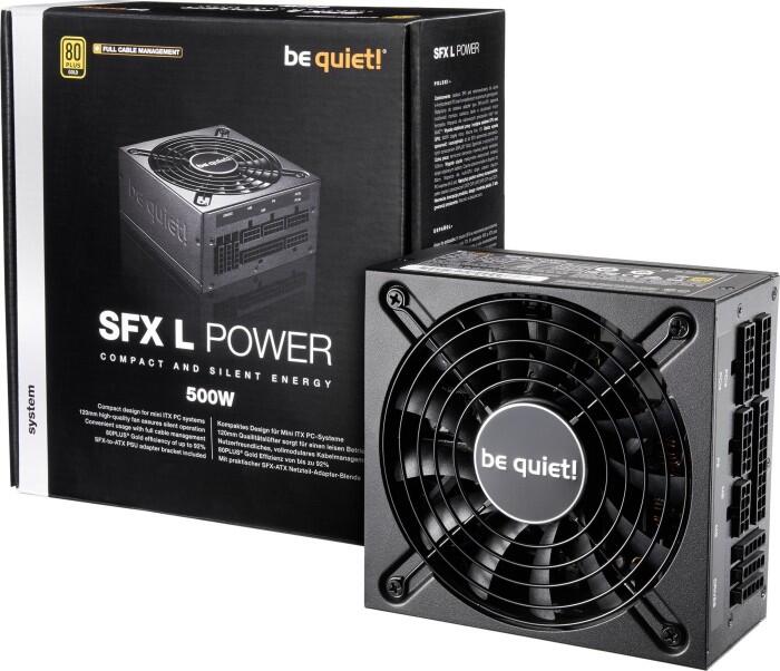 be quiet Netzteil SFX-L Power 500W Modular 80 Plus Gold
