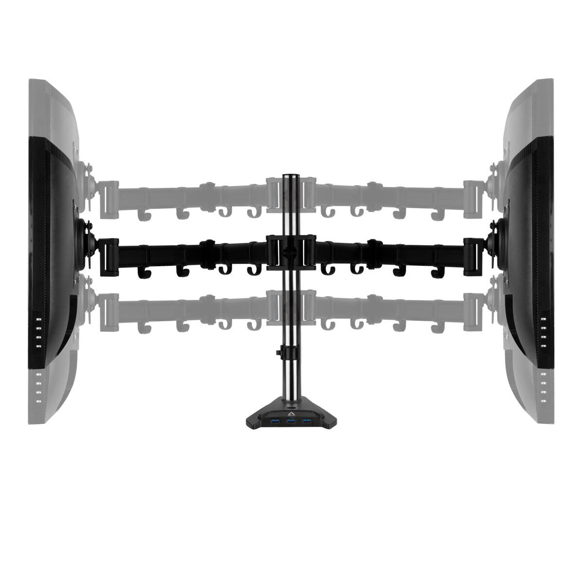 ARCTIC Z2 Pro Gen 3 Dual-Monitorarm für Displays von 13' bis 27'