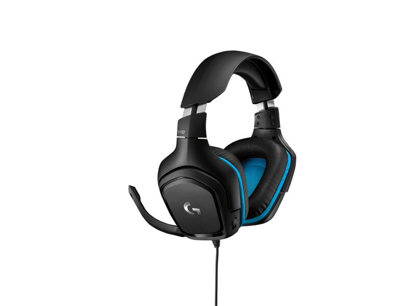 Logitech G432 schwarz 7.1 Gaming Headset mit Kabel