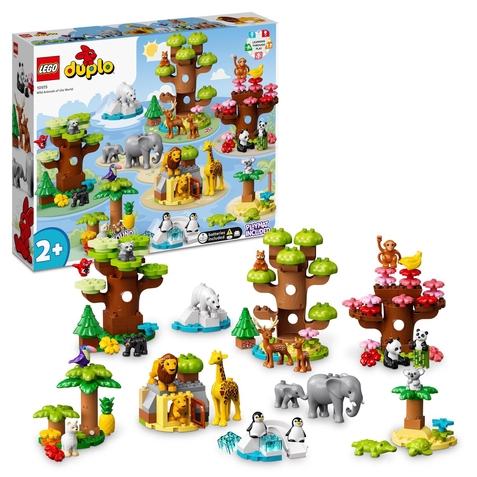 LEGO® DUPLO Wilde Tiere der Welt 10975
