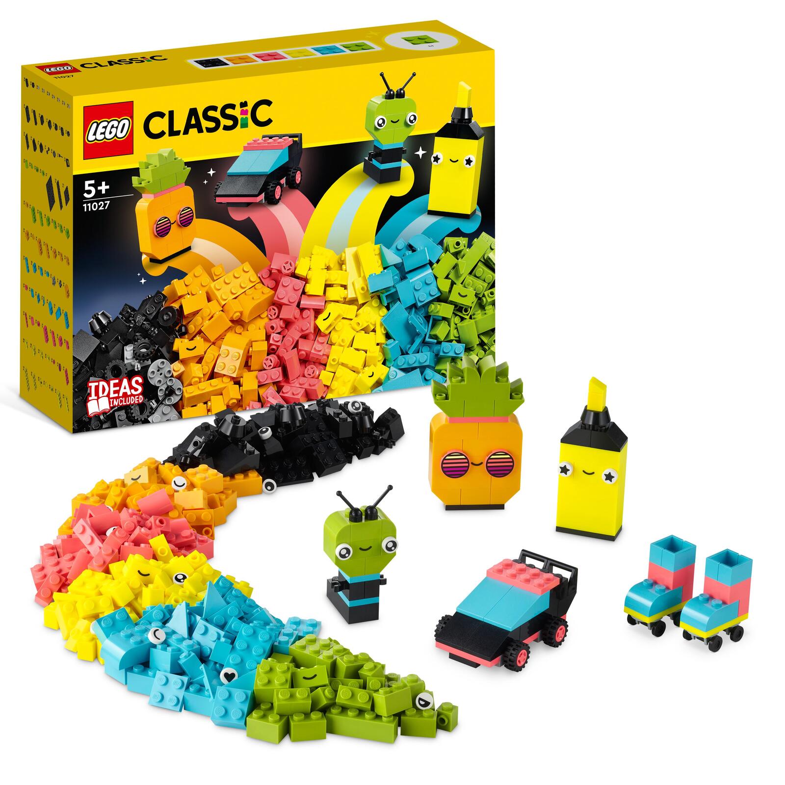 LEGO® Classic Neon Kreativ-Bauset 11027