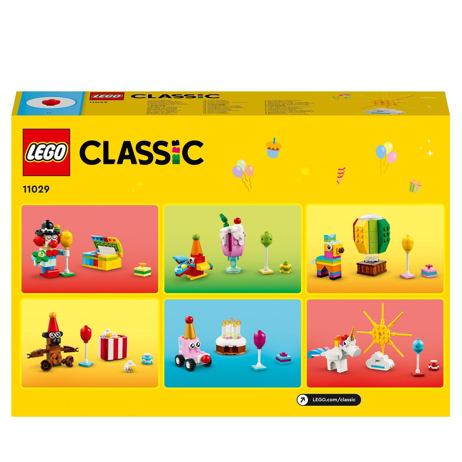 LEGO® Classic Party Kreativ-Bauset 11029