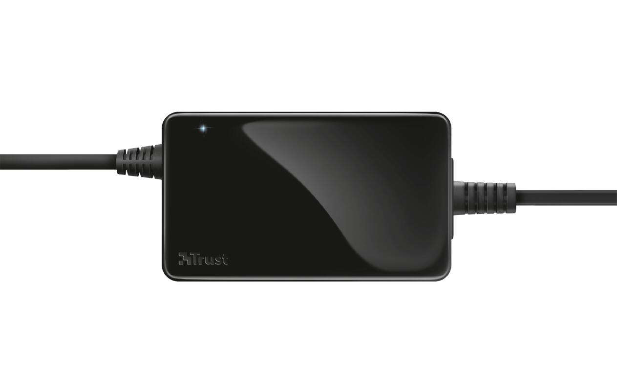 Trust Primo Universelles 45 W-Laptop Ladegerät - Schwarz