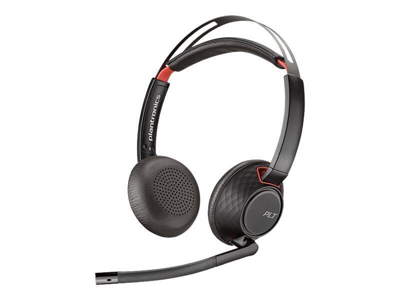 B-WARE Poly Blackwire 5200 Series C5220T Stereo Headset On-Ear