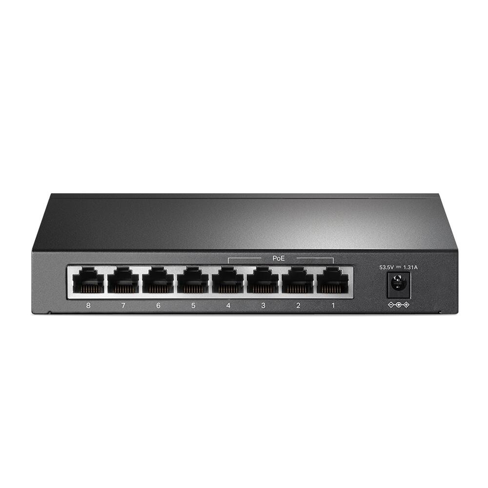 TP-LINK TL-SF1008P 8-Port 10/100Mbps Desktop Switch mit 4-Port PoE+