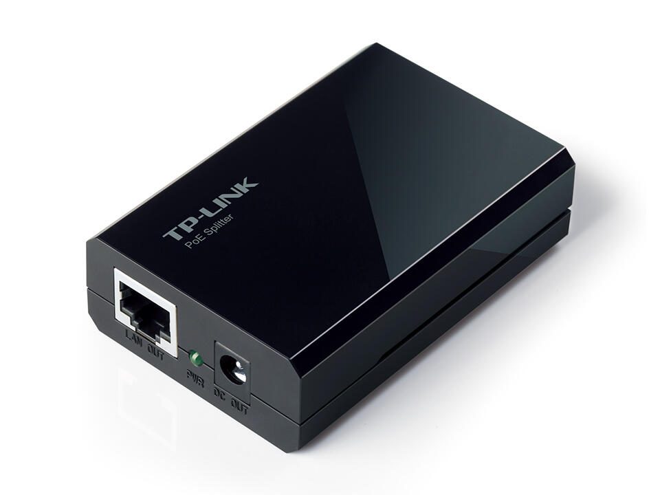 TP-LINK TL-POE10R PoE-Splitter, schwarz