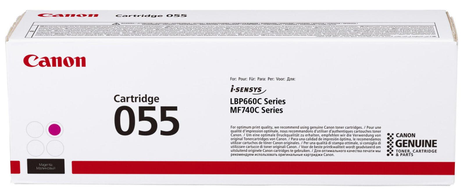Canon Original 055 Toner - magenta 2.100 Seiten (3014C002)