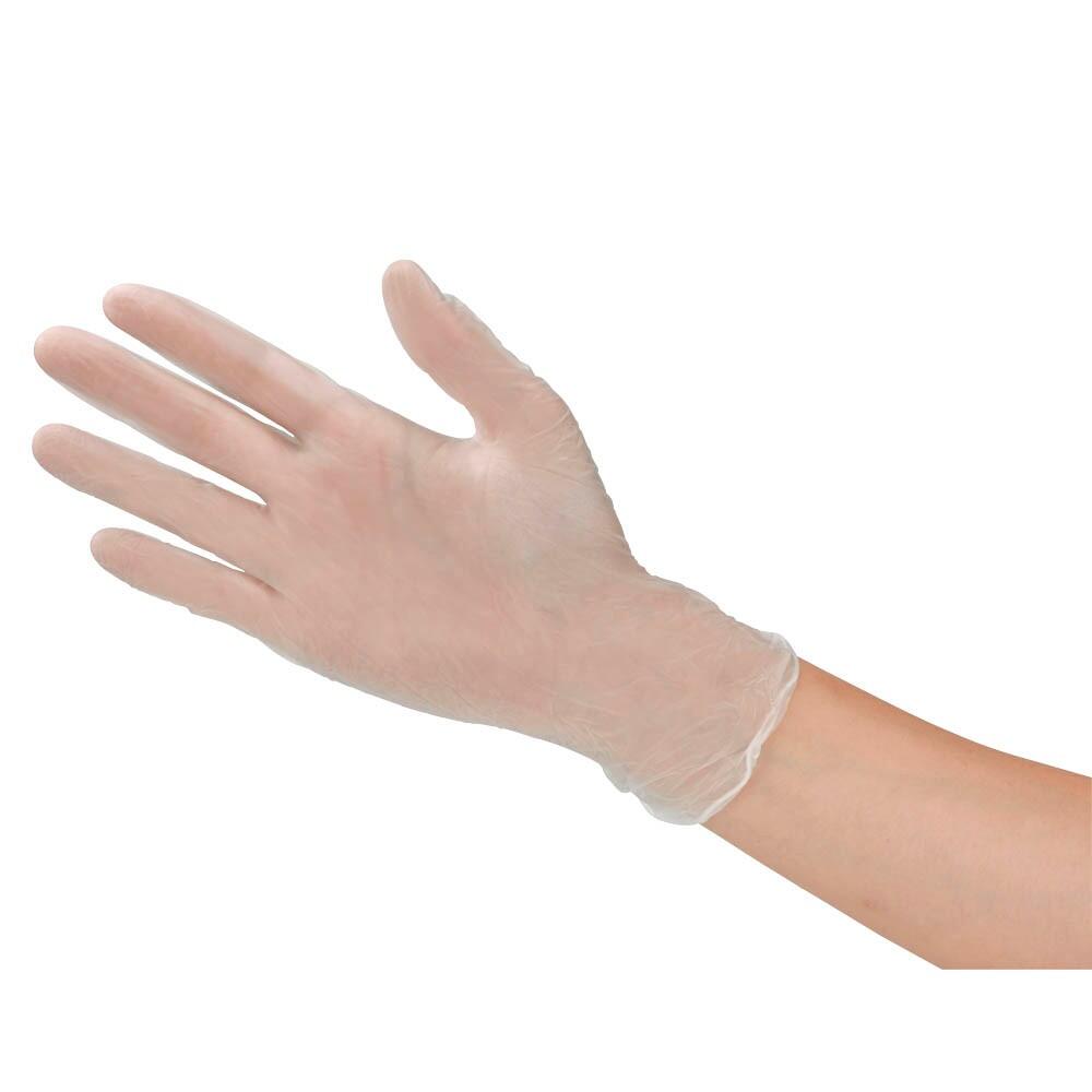 HYGOSTAR unisex Einmalhandschuhe IDEAL transparent Größe XL - 100 Stück