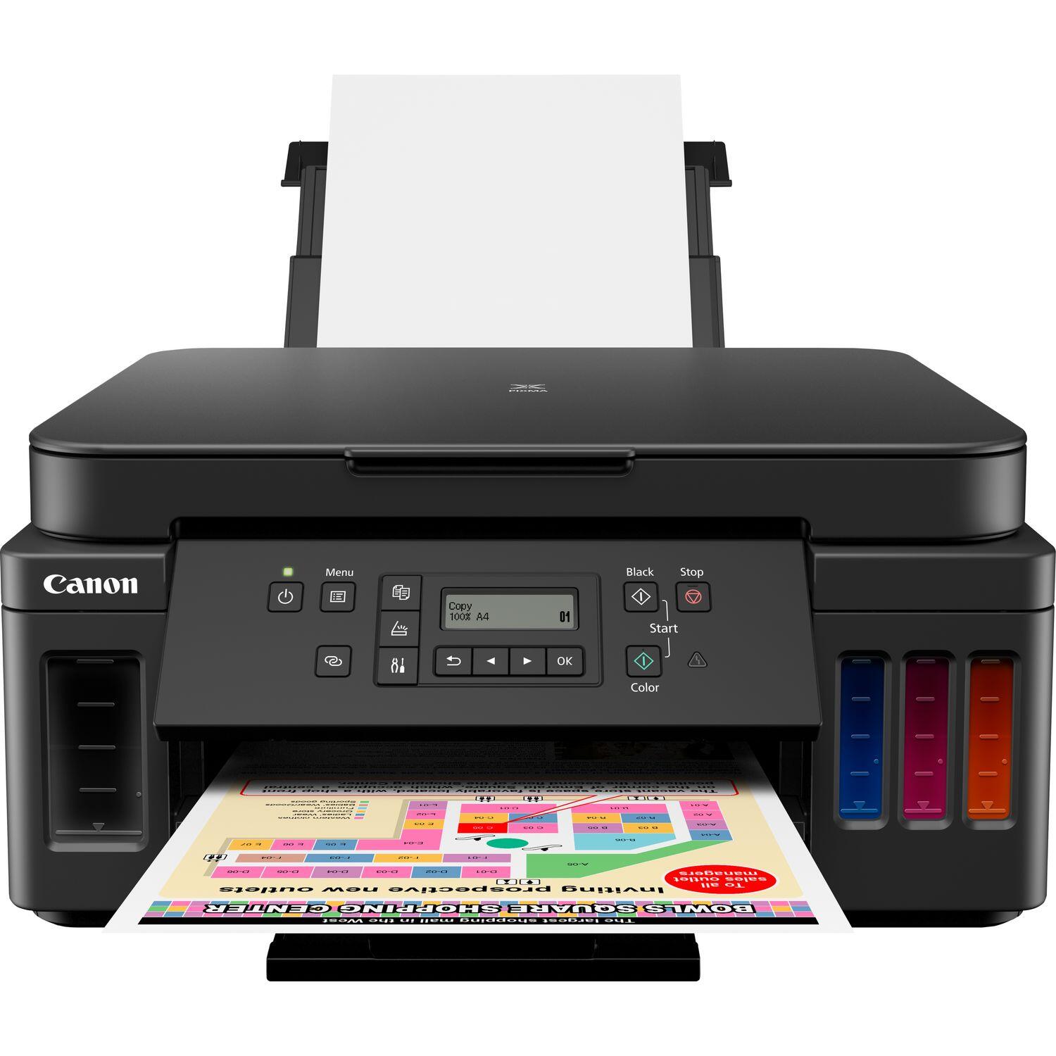 Canon PIXMA G6050/G6055 MegaTank Tintenstrahl-Multifunktionsdrucker