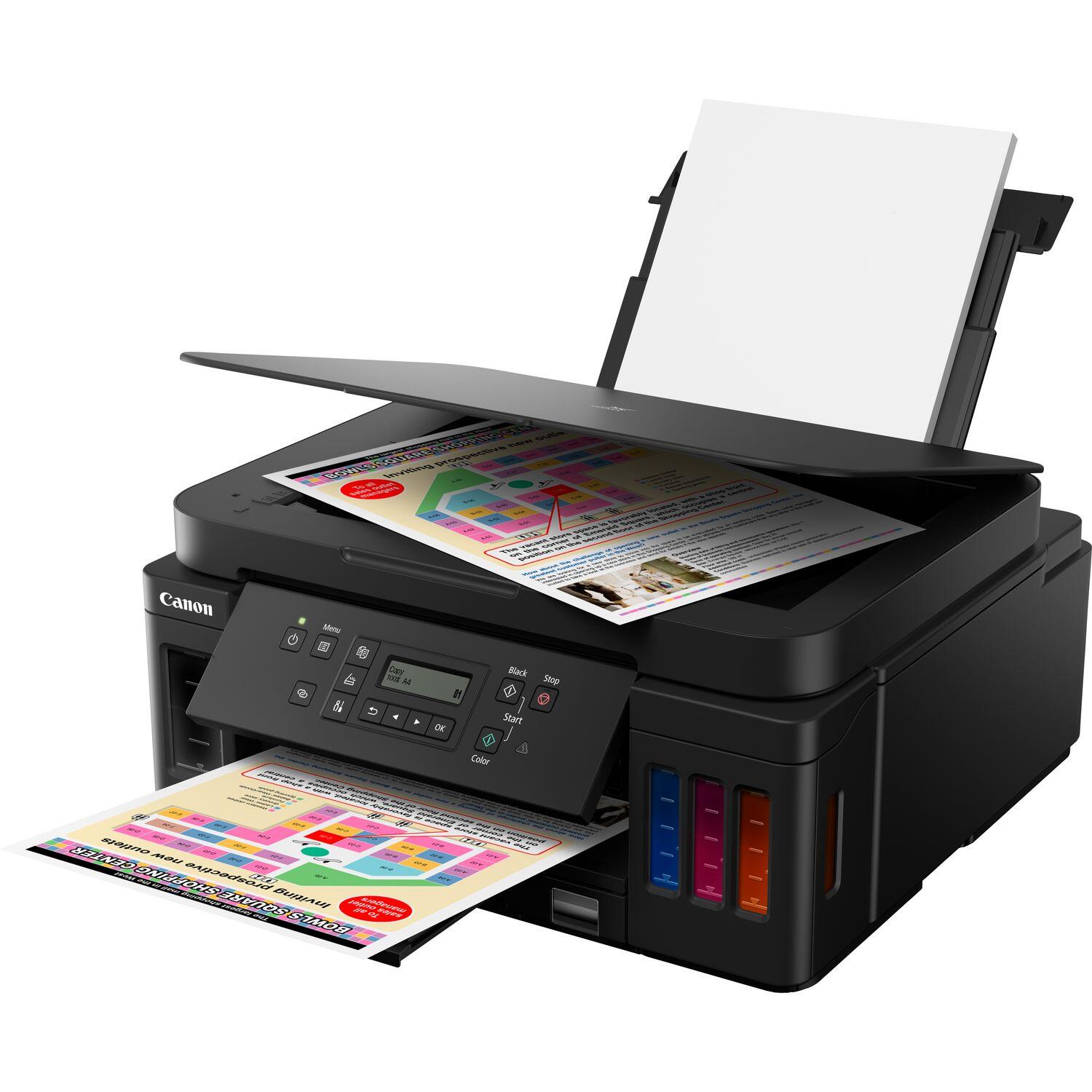 Canon PIXMA G6050/G6055 MegaTank Tintenstrahl-Multifunktionsdrucker