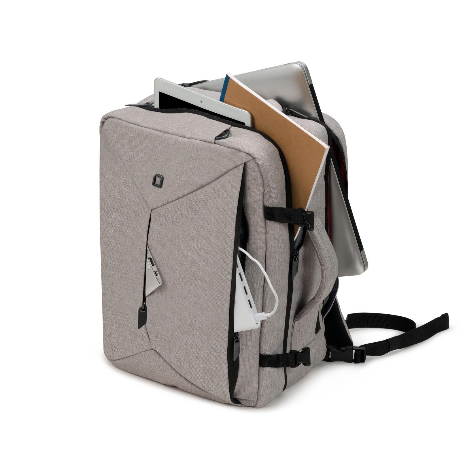 DICOTA Dual Plus Edge 13'-15,6' Notebook-Rucksack - Hellgrau