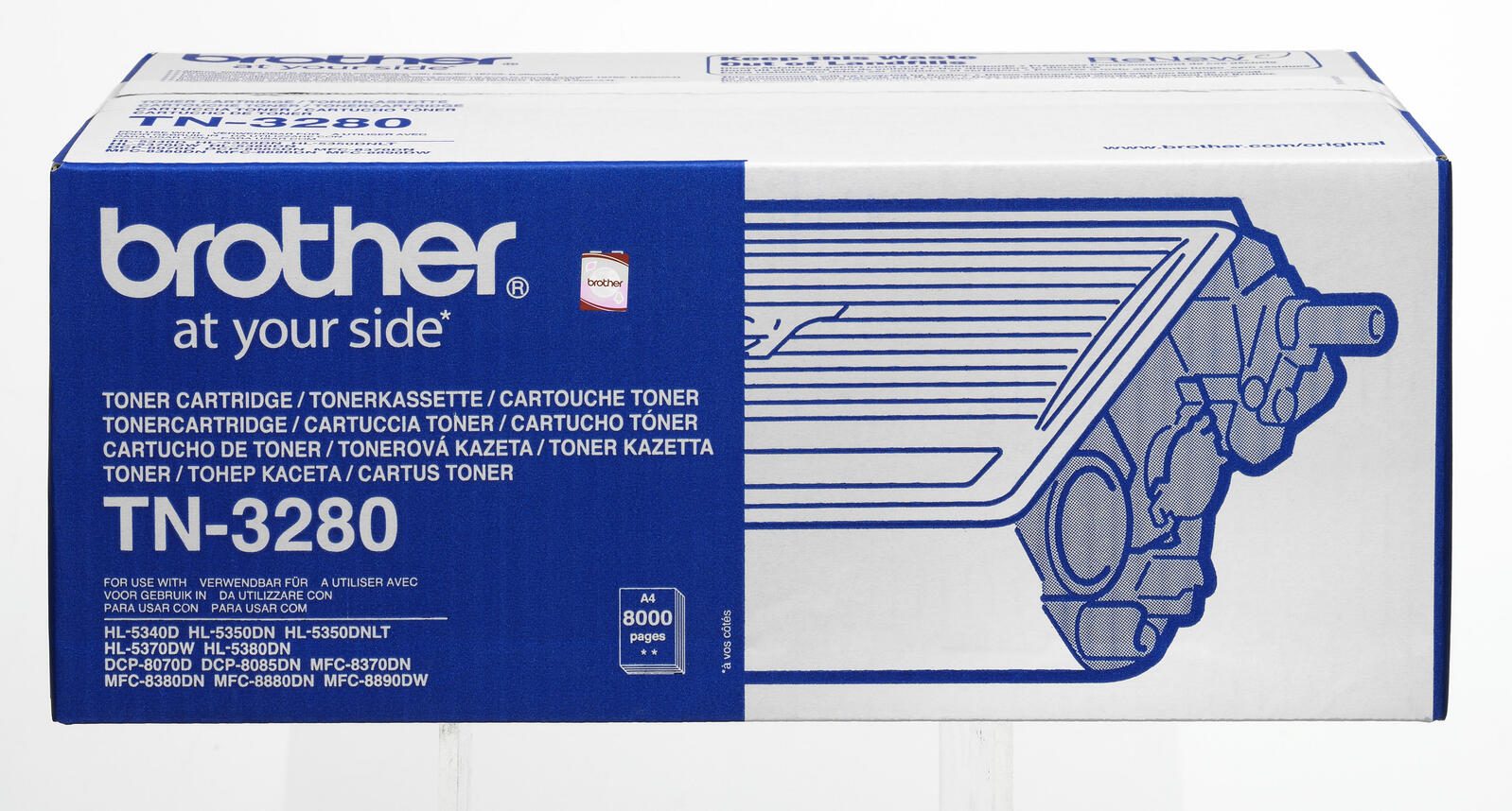 Brother Original TN3280 Toner schwarz