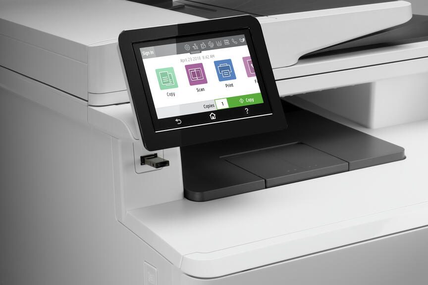 B-WARE HP Color LaserJet Pro M479fnw Farblaser-Multifunktionsgerät