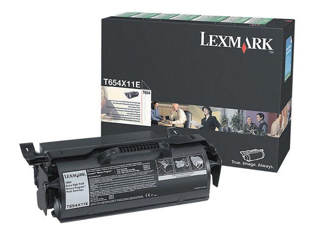 Lexmark Original Toner schwarz 36.000 Seiten (T654X11E) für T654dn/dtn/n, T656dne