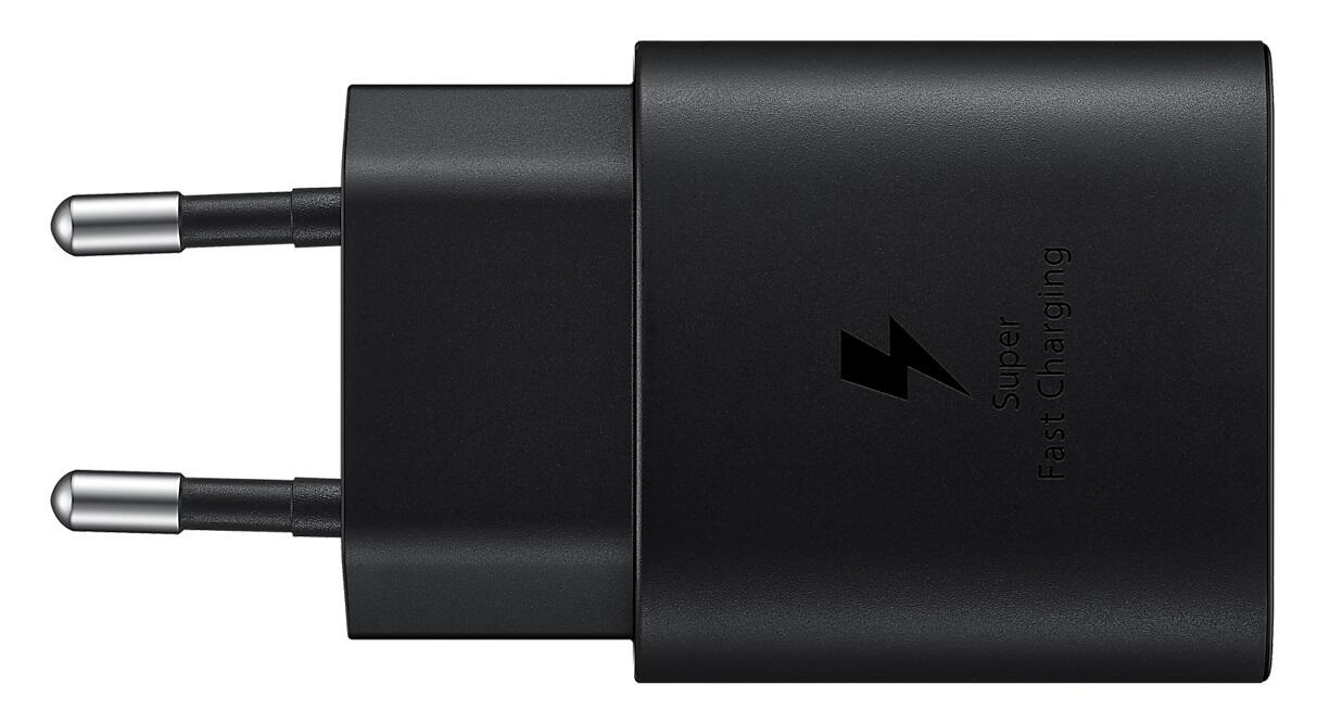 Samsung Schnellladegerät Schwarz - Bulkware (25W, 1m, USB-C)
