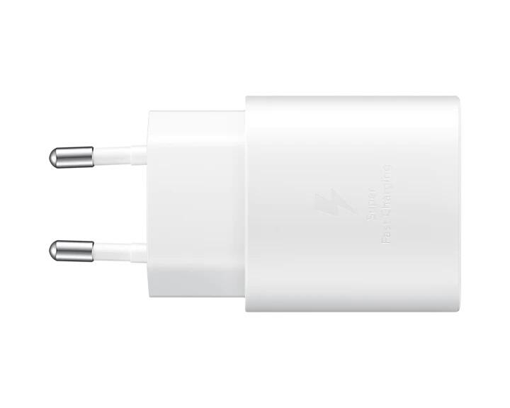 Samsung Schnellladegerät White - Bulkware (25W, 1m, USB-C)